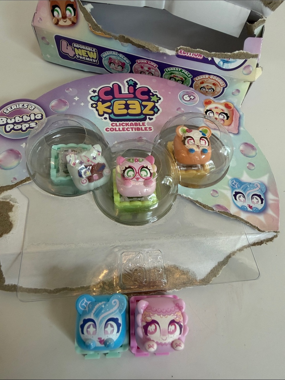 Clickeez Series 3 Bubble Pop 5 Pack